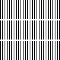 2. Horizontal columns of vertical ridges.